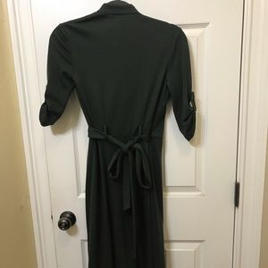 Vestito BCBGMAXAZRIA Kelly Green Combo Jersey Dress EYQ6V990 Taglia MP (petites)